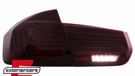 Full LED stražnja svjetla SEQ žmigavci LASER look (crvena) / BMW serije 3 F30 F35 F80 (2011-2019), LDBMM5