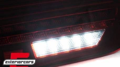 Full LED stražnja svjetla SEQ žmigavci LASER look (crvena) / BMW serije 3 F30 F35 F80 (2011-2019), LDBMM5