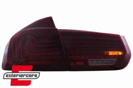 Full LED stražnja svjetla SEQ žmigavci LASER look (crvena) / BMW serije 3 F30 F35 F80 (2011-2019), LDBMM5