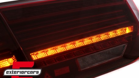 Full LED stražnja svjetla SEQ žmigavci LASER look (crvena) / BMW serije 3 F30 F35 F80 (2011-2019), LDBMM5