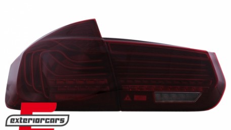 Full LED stražnja svjetla SEQ žmigavci LASER look (crvena) / BMW serije 3 F30 F35 F80 (2011-2019), LDBMM5