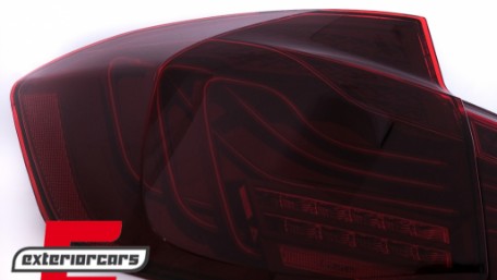 Full LED stražnja svjetla SEQ žmigavci LASER look (crvena) / BMW serije 3 F30 F35 F80 (2011-2019), LDBMM5