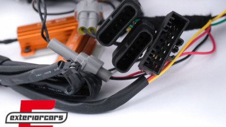 Full LED stražnja svjetla SEQ žmigavci LASER look (crvena) / BMW serije 3 F30 F35 F80 (2011-2019), LDBMM5