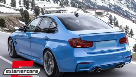 Full LED stražnja svjetla SEQ žmigavci LASER look (crvena) / BMW serije 3 F30 F35 F80 (2011-2019), LDBMM5