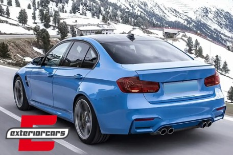 Full LED stražnja svjetla SEQ žmigavci LASER look (crvena) / BMW serije 3 F30 F35 F80 (2011-2019), LDBMM5