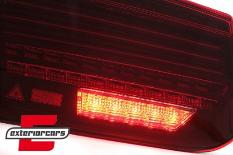 Full LED stražnja svjetla SEQ žmigavci LASER look (crvena) / BMW serije 3 F30 F35 F80 (2011-2019), LDBMM5