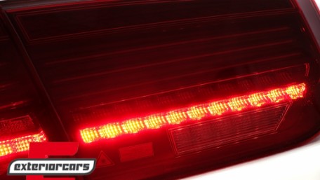 Full LED stražnja svjetla SEQ žmigavci LASER look (crvena) / BMW serije 3 F30 F35 F80 (2011-2019), LDBMM5