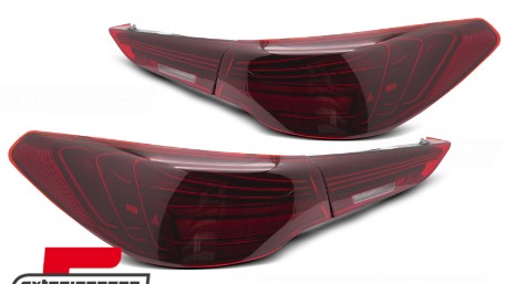 Full LED stražnja svjetla SEQ žmigavci LASER look (crvena) / BMW serije 4 G22 G23 (2020-), LDBMM1