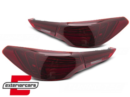 Full LED stražnja svjetla SEQ žmigavci LASER look (crvena) / BMW serije 4 G22 G23 (2020-), LDBMM1