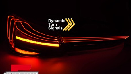 Full LED stražnja svjetla SEQ žmigavci LASER look (crvena) / BMW serije 4 G22 G23 (2020-), LDBMM1