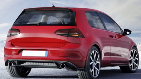 Full LED stražnja svjetla SEQ žmigavci LASER look (crvena) / VW Golf 7 & 7.5 VII (2012-2019), LDVWW6