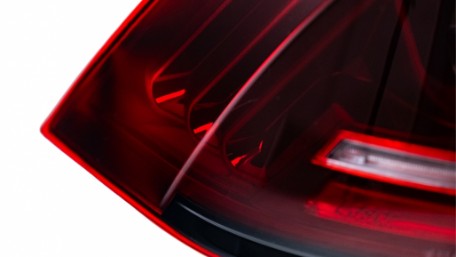 Full LED stražnja svjetla SEQ žmigavci LASER look (crvena) / VW Golf 7 & 7.5 VII (2012-2019), LDVWW6