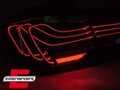 Full LED stražnja svjetla SEQ žmigavci LASER look (smoke) / BMW serije 3 F30 F35 F80 (2011-2019), LDBMM6