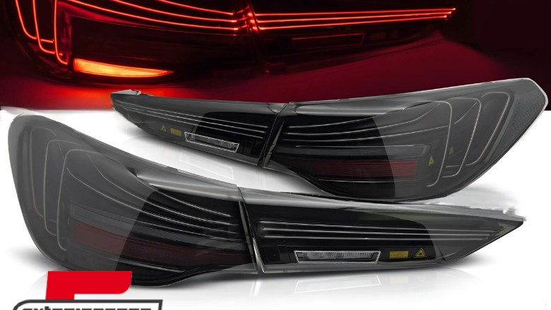 Full LED stražnja svjetla SEQ žmigavci LASER look (smoke) / BMW serije 4 G22 G23 (2020-), LDBMM2
