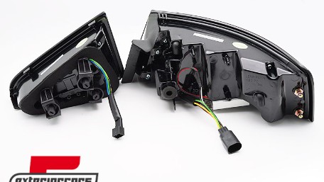 Full LED stražnja svjetla SEQ žmigavci LedBar dizajn (crna/smoke) / Audi A5 8T Facelift (2012-2016), LDAUK5