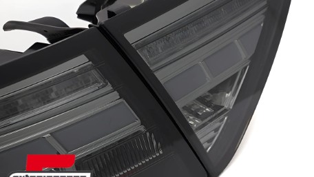 Full LED stražnja svjetla SEQ žmigavci LedBar dizajn (smoke) / Audi A5 8T Facelift (2012-2016), LDAUJ7
