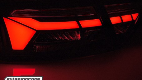 Full LED stražnja svjetla SEQ žmigavci LedBar dizajn (smoke) / Audi A5 8T Facelift (2012-2016), LDAUJ7