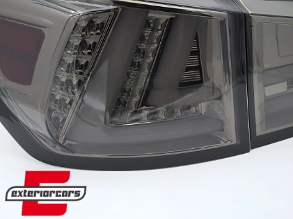 Full LED stražnja svjetla SEQ žmigavci LedBar dizajn (smoke) / Lexus IS XE20 (2006-2012), LDLE13