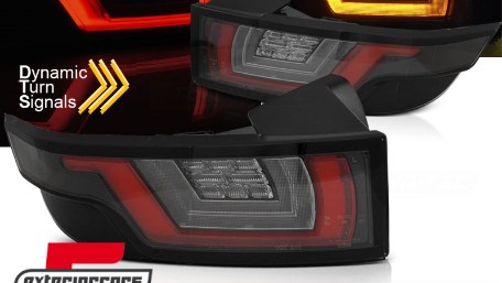 Full LED stražnja svjetla SEQ žmigavci LightBar dizajn (crvena/bijela/crna) / Range Rover Evoque L538 (2011-2018), LDLR12