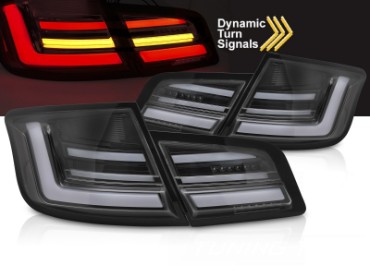 Full LED stražnja svjetla SEQ žmigavci (mat crna) / BMW serije 5 F10 (2010-2013) limuzina, LDBMP1