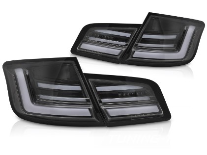 Full LED stražnja svjetla SEQ žmigavci (mat crna) / BMW serije 5 F10 (2010-2013) limuzina, LDBMP1
