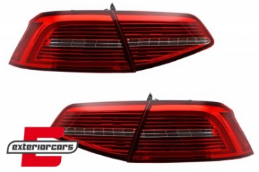 Full LED stražnja svjetla SEQ žmigavci Matrix R-line dizajn / VW Passat B8 3G limuzina (2015-2019), TLVWPA3G