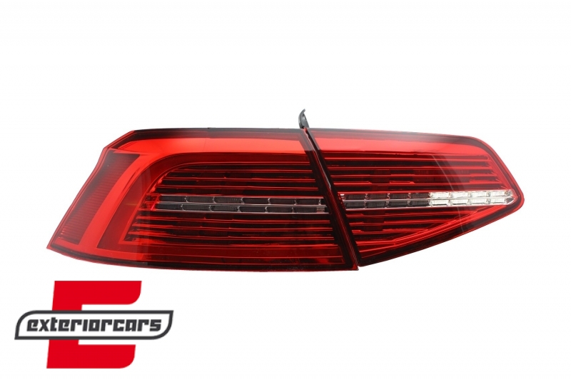 Full LED stražnja svjetla SEQ žmigavci Matrix R-line dizajn / VW Passat B8 3G limuzina (2015-2019), TLVWPA3G