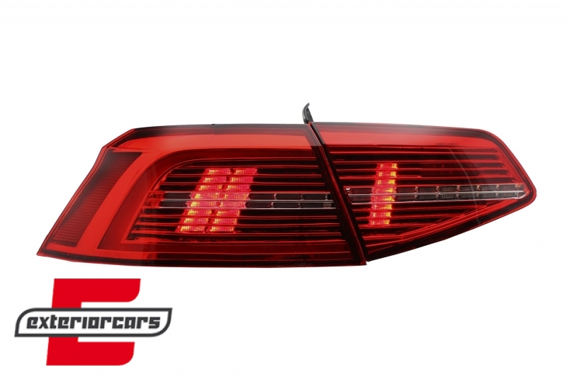 Full LED stražnja svjetla SEQ žmigavci Matrix R-line dizajn / VW Passat B8 3G limuzina (2015-2019), TLVWPA3G
