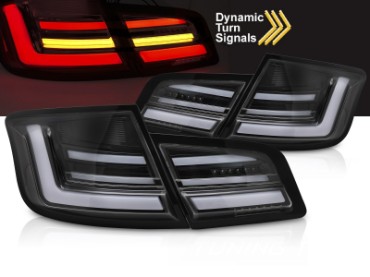Full LED stražnja svjetla SEQ žmigavci (piano crna) / BMW serije 5 F10 (2010-2013) limuzina, LDBMP0