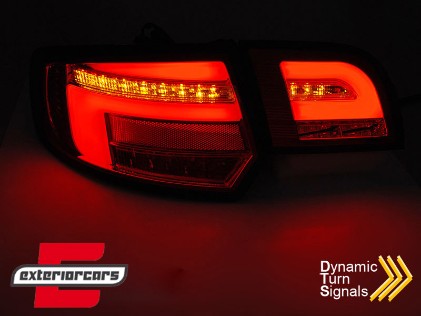 Full LED stražnja svjetla SEQ žmigavci (smoke) / AUDI A3 8P Sportback (2008-2012) 5 vrata, LDAUI5
