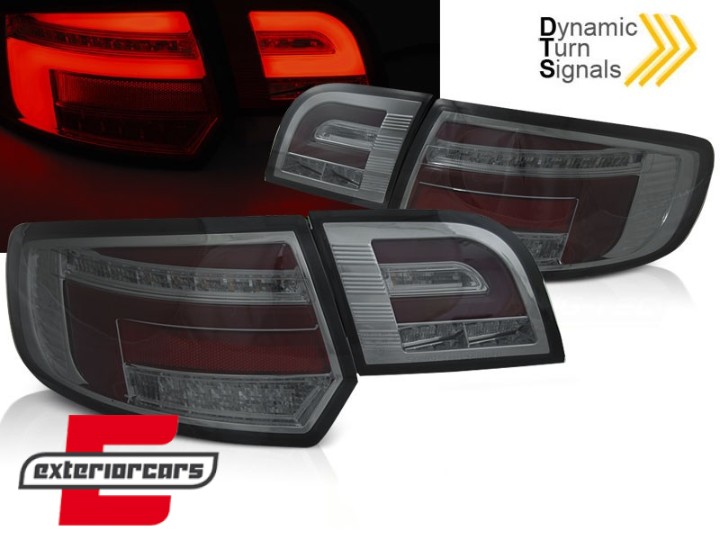 Full LED stražnja svjetla SEQ žmigavci (smoke) / AUDI A3 8P Sportback (2008-2012) 5 vrata, LDAUI7