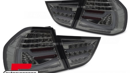 Full LED stražnja svjetla SEQ žmigavci (smoke) / BMW serije 3 E90 LCI (2008-2011) limuzina, LDBMK4
