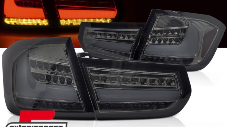Full LED stražnja svjetla SEQ žmigavci (smoke) / BMW serije 3 F30 F35 (2011-2014), LDBMJ7