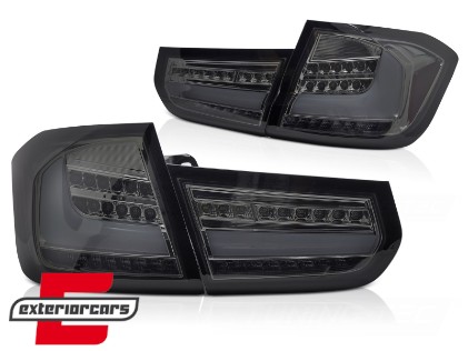 Full LED stražnja svjetla SEQ žmigavci (smoke) / BMW serije 3 F30 F35 (2011-2014), LDBMJ7