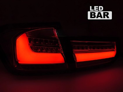 Full LED stražnja svjetla SEQ žmigavci (smoke) / BMW serije 3 F30 F35 (2011-2014), LDBMJ7