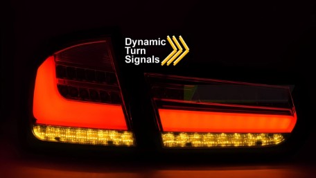 Full LED stražnja svjetla SEQ žmigavci (smoke) / BMW serije 3 F30 F35 (2011-2014), LDBMJ7