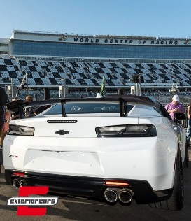 Full LED stražnja svjetla SEQ žmigavci (smoke) / Chevrolet Camaro (05.2015-2018), LDCT06