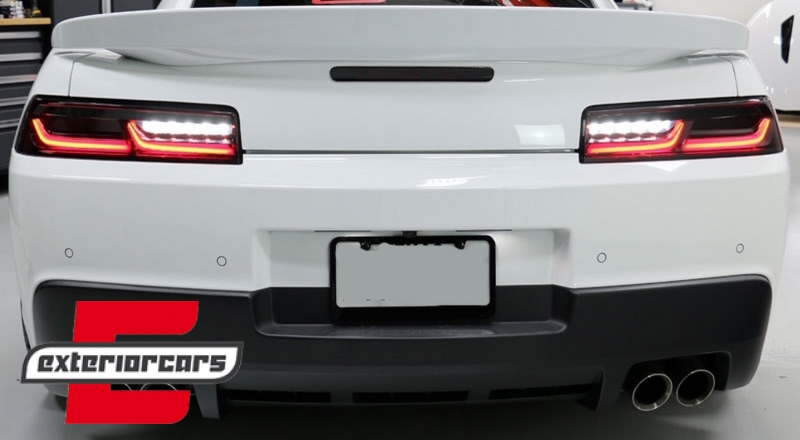Full LED stražnja svjetla SEQ žmigavci (smoke) / Chevrolet Camaro (05.2015-2018), LDCT06