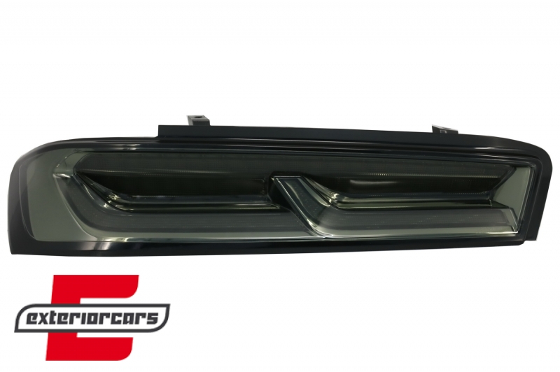 Full LED stražnja svjetla SEQ žmigavci (smoke) / Chevrolet Camaro (05.2015-2018), LDCT06