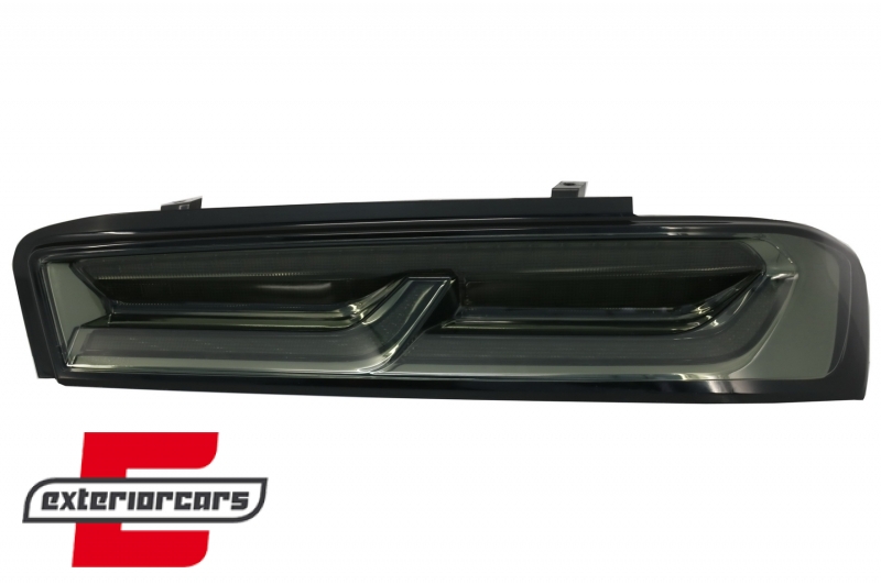 Full LED stražnja svjetla SEQ žmigavci (smoke) / Chevrolet Camaro (05.2015-2018), LDCT06