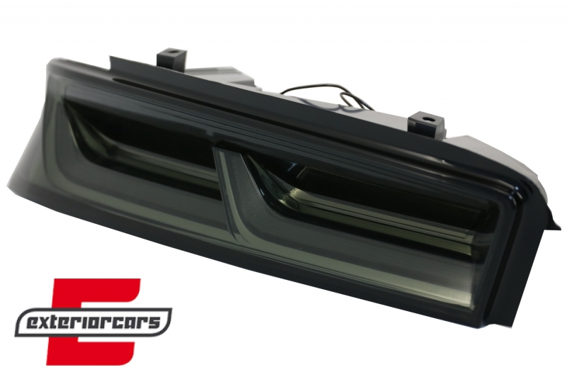Full LED stražnja svjetla SEQ žmigavci (smoke) / Chevrolet Camaro (05.2015-2018), LDCT06