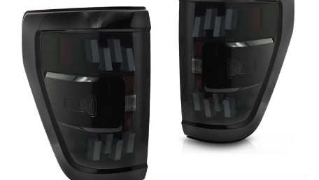 Full LED stražnja svjetla SEQ žmigavci (smoke) / Ford F150 XIV (2020-2023), LDFOA5