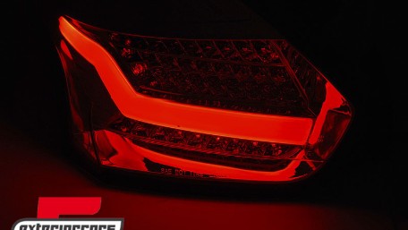 Full LED stražnja svjetla SEQ žmigavci (smoke) / Ford Focus 3 Hatchback Facelift (2015-2018), LDFO62