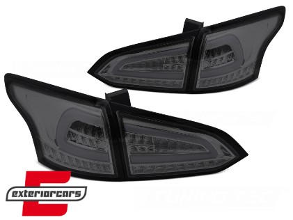 Full LED stražnja svjetla SEQ žmigavci (smoke) / Ford Focus 3 karavan (2011-2018), LDFO83