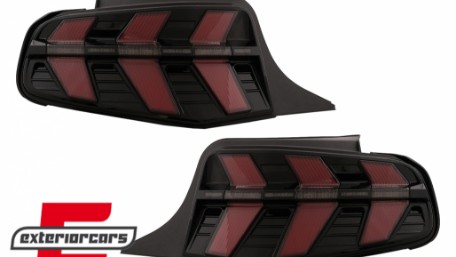 Full LED stražnja svjetla SEQ žmigavci (smoke) / Ford Mustang V (2010-2012), LDFO92