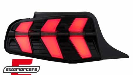 Full LED stražnja svjetla SEQ žmigavci (smoke) / Ford Mustang V (2010-2012), LDFO92