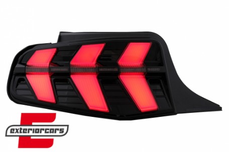 Full LED stražnja svjetla SEQ žmigavci (smoke) / Ford Mustang V (2010-2012), LDFO92