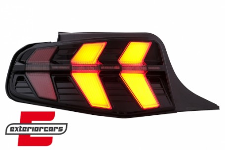 Full LED stražnja svjetla SEQ žmigavci (smoke) / Ford Mustang V (2010-2012), LDFO92