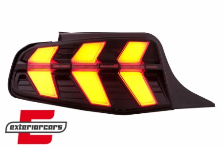 Full LED stražnja svjetla SEQ žmigavci (smoke) / Ford Mustang V (2010-2012), LDFO92