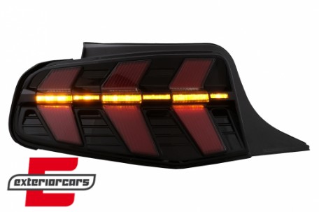 Full LED stražnja svjetla SEQ žmigavci (smoke) / Ford Mustang V (2010-2012), LDFO92